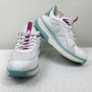 Gdefy by Gravity Defyer Energiya Womens White Pink Size 8.5 Retail $160